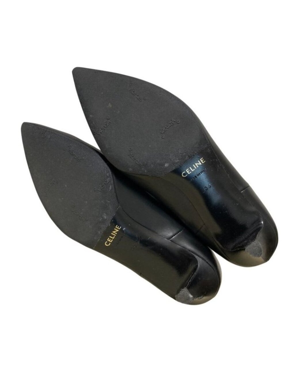 Celine Leather Side Gore Ankle Boots Size 36 - Picture 6 of 10